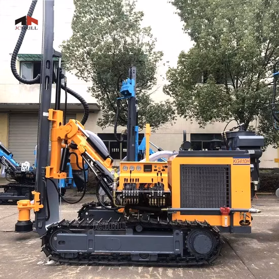 Mining Project Drill Rig Crawler Separated DTH Surface Drilling Rig Machine