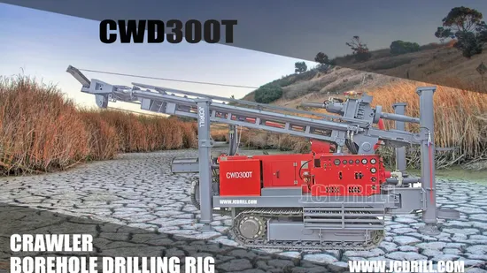 광산용 고효율 73.5kw 정격 출력 분리형 DTH 표면 드릴 장비 사용